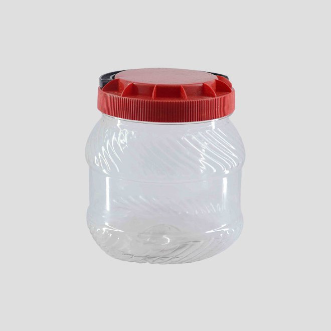 1300 cc Plastik Kavanoz